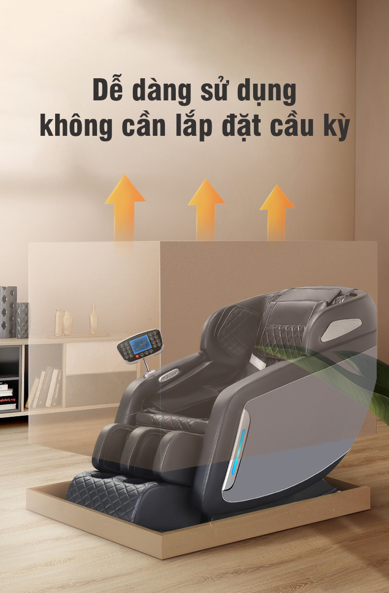 Ghế massage toàn thân giá rẻ tại Hà Nội