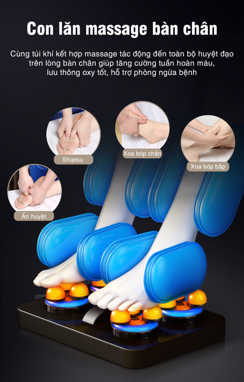 Massage chân chuyên sâu