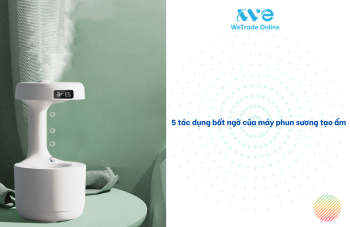 5 tác dụng bất ngờ của máy phun sương tạo ẩm