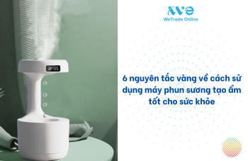 6 nguyên tắc vàng về cách sử dụng máy phun sương tạo ẩm tốt cho sức khỏe