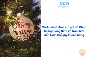 WeTrade Online gửi lời Chúc Mừng Giáng Sinh Và Năm Mới đến toàn thể quý khách hàng